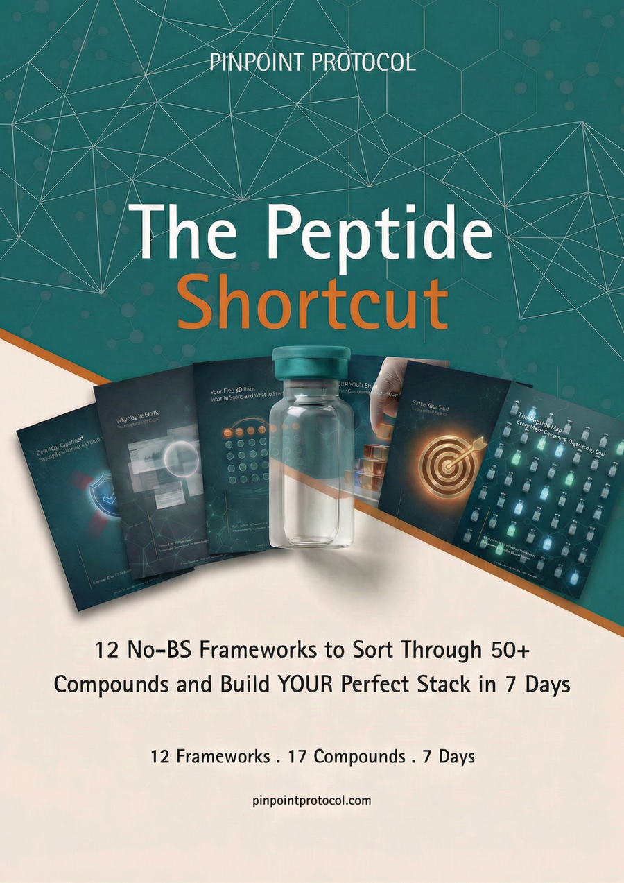 It's 1am. You've got 15 tabs open. And you still don't know which peptide to take.